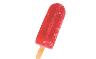 A sorveteria trabalha com uma linha completa de picolés com sabores de frutas do cerrado